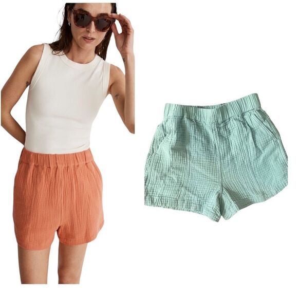 Madewell Easy-On Shorts in Light Spun - Picture 1 of 7
